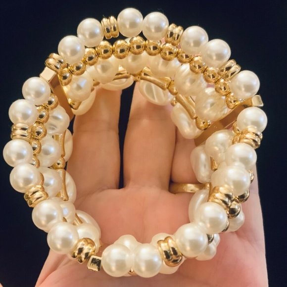 Lilly Pulitzer BRACELET NWT PEARL KISMET BEADED ⭐️  Stretch STUNNING!  ⭐️ - Picture 11 of 13